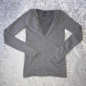 Free People Tops - Intimately Free People XS/S Gray Long Sleeve Free People Tops - Intimately Free People XS/S Gray Long Sleeve